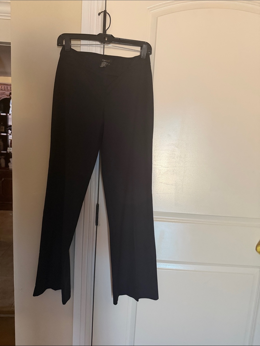 BCBGMaxAzria $189 Women's Black Boot Cut Dress Pants Size 6